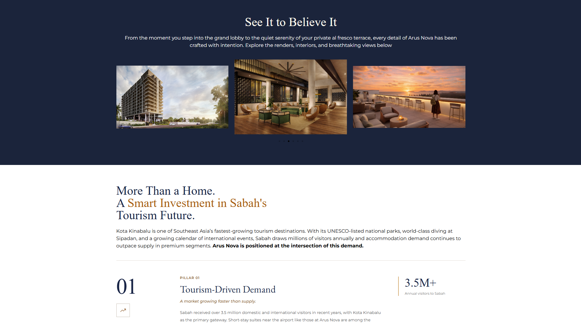 Arus Nova Homepage